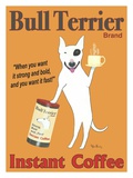 Bull Terrier Brand Posters van Ken Bailey