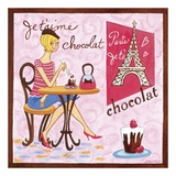French Chocolate Prints by Jennifer Brinley