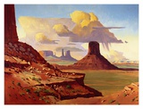 Monument View Poster von Paul Davis