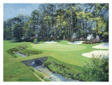 The 13th At Augusta, Azalea Poster par Bernard Willington
