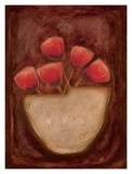Red Illusions II Art by Jennifer Carson