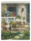 Spring Front Porch Affiches par Janet Kruskamp