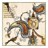 Bird of Paisley I Arte por Susan Gillette