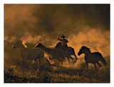 Copper Glow Print by Bobbie Goodrich