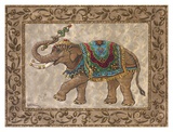 Eléphant royal II Affiche par Janet Kruskamp