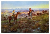 Les contrôleurs Affiches par Charles Marion Russell
