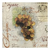 White Grapes Print by Eloise Ball