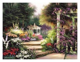 Jardin émeraude Affiches par Egidio Antonaccio