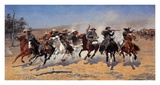 A Dash For Timber Prints by Frederic Remington