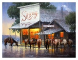 Saturday Night Men's Book Club Prints by Jack Sorenson
