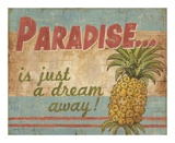 Tropical Paradise Poster by Ted Zorns