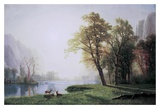 King River Canyon, California Prints by Albert Bierstadt