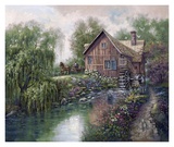 Willow Creek Mill Prints by Carl Valente