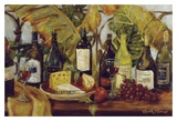 Wine Table Poster par Nicole Etienne
