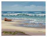 Sandpiper March II Poster af Sung Kim Sandpiper March II Poster af Sung Kim