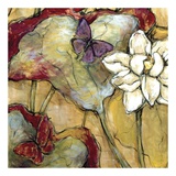 Lotus Botanical I Affiches par Nicole Etienne