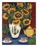 Sunflower Tea Arte por Suzanne Etienne Sunflower Tea Arte por Suzanne Etienne