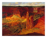 Evening, Canyon de Chelly Poster von Paul Davis