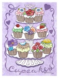 Cupcakes Prints by Janet Kruskamp