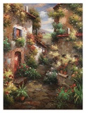 Courtyard Garden Art by Mauro 
