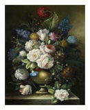 Ornamental Bouquet Affiche par Ralph Steiner