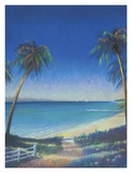 Tropical Path II Print by Fred Fieber