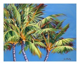 Three Crazy Palms Pósters por Jean Bradley