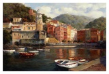 Serenity At Harbor Prints by Catano 