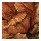 Peonies on Bronze III Art par Nicole Etienne