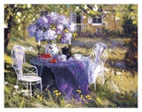 Lilac Tea Party Posters av Benjamin Lilac Tea Party Posters av Benjamin