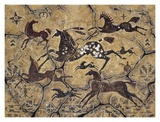 Many Ponies Print by Cecilia Henle