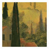 Poppies of Toscano II, no. 8 Poster von Art Fronckowiak
