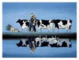 Delta Cows Reprodukcje autor Lowell Herrero Delta Cows Reprodukcje autor Lowell Herrero