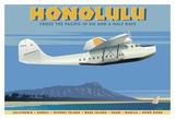 Honolulu Posters af David Grandin Honolulu Posters af David Grandin