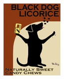 Black Dog Licorice Art by Ken Bailey