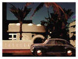 Red Palm Prints by Ben James