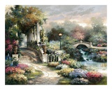 Retraite classique au jardin Posters par James Lee