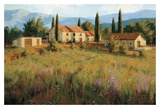 Laundry Day, Tuscany Italy Posters by Roger Williams