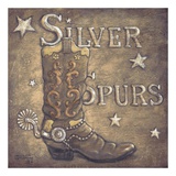 Silver Spurs Prints by Janet Kruskamp