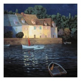 Moonlight On The Verdon Affiches par Max Hayslette