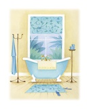 Cream Bathroom II Plakater av Alexandra Burnett