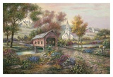 Razzberry Creek Crossing Posters by Carl Valente