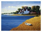 East Bay Marina Affiche par Max Hayslette