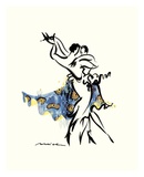Tango Mondlicht Kunst von Misha Lenn