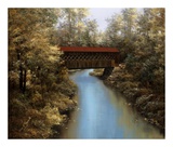 Pont couvert Art par Diane Romanello
