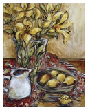 Lemons and Lilies Affiches par Nicole Etienne