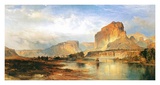 Cliffs of the Green River Prints by Thomas Moran