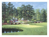 11th at Augusta, White Dogwood Affiche par Bernard Willington