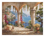 Terrace Arch II Poster von Sung Kim