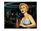 Honky-Tonk Hero - Saturday Evening Post "Leading Ladies", December 31, 1955 pg.20 Giclee Print by Robert Stanley